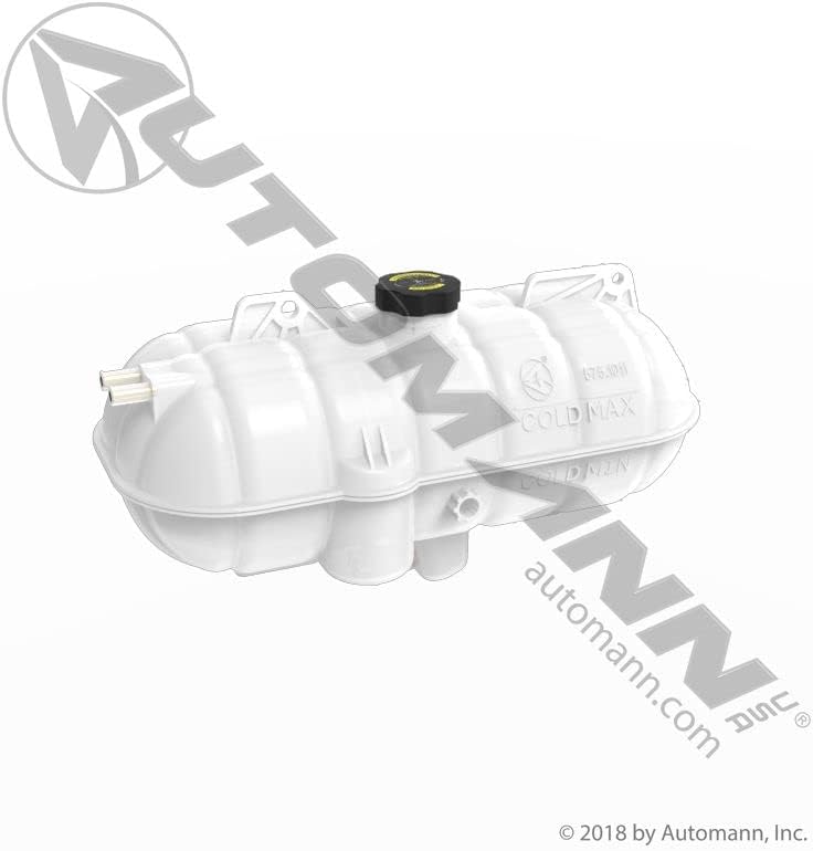 575.1011 - Coolant Reservoir Freightliner 0523045000, 0523045001 Coolant Reservoir Includes 572.2002 Cap 15 PSI '04-'09 Century, Columbia, CL112/120