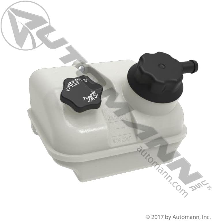 Freightliner Cascadia 2008-2018 Power Steering Reservoir A1417924000 15-Up Cascadia 2 Quart Includes 572.4008 Filler Cap and 572.4011 Filter Cap Replacement Filter is 575.1077-F