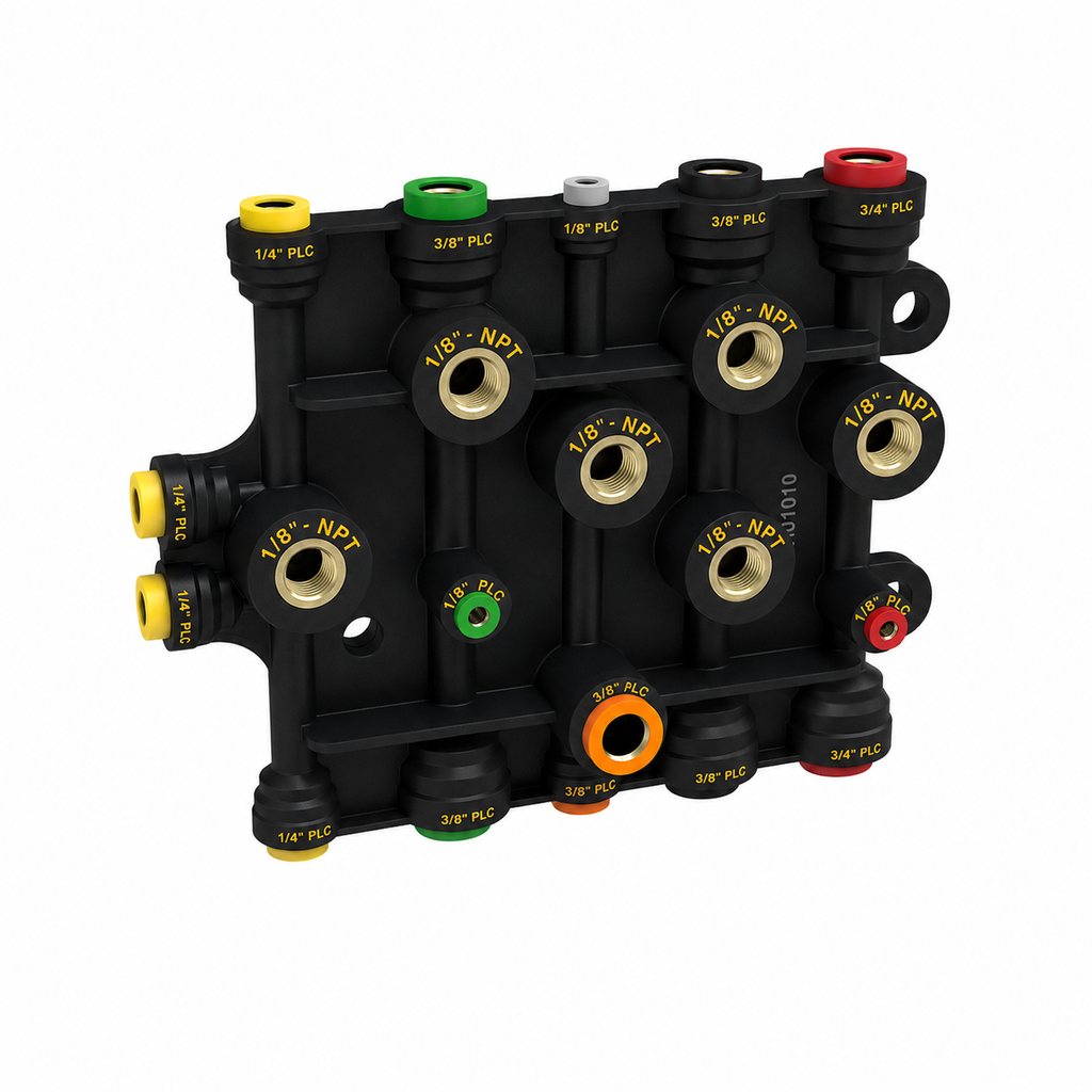 Air Manifold Compatible with Freightliner Trucks – Heavy-Duty Air System Replacement – Compatible with A12-14736-003 – A1214736003