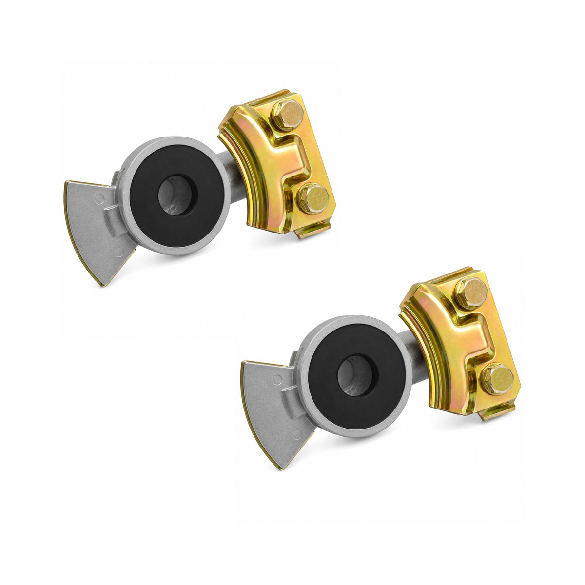 Universal Gladhand 1/2in Female Pipe Compatible with Heavy-Duty Truck & Trailer Air Brake Applications – Pack of 2 – Compatible with 1011 – 035038 – 36301