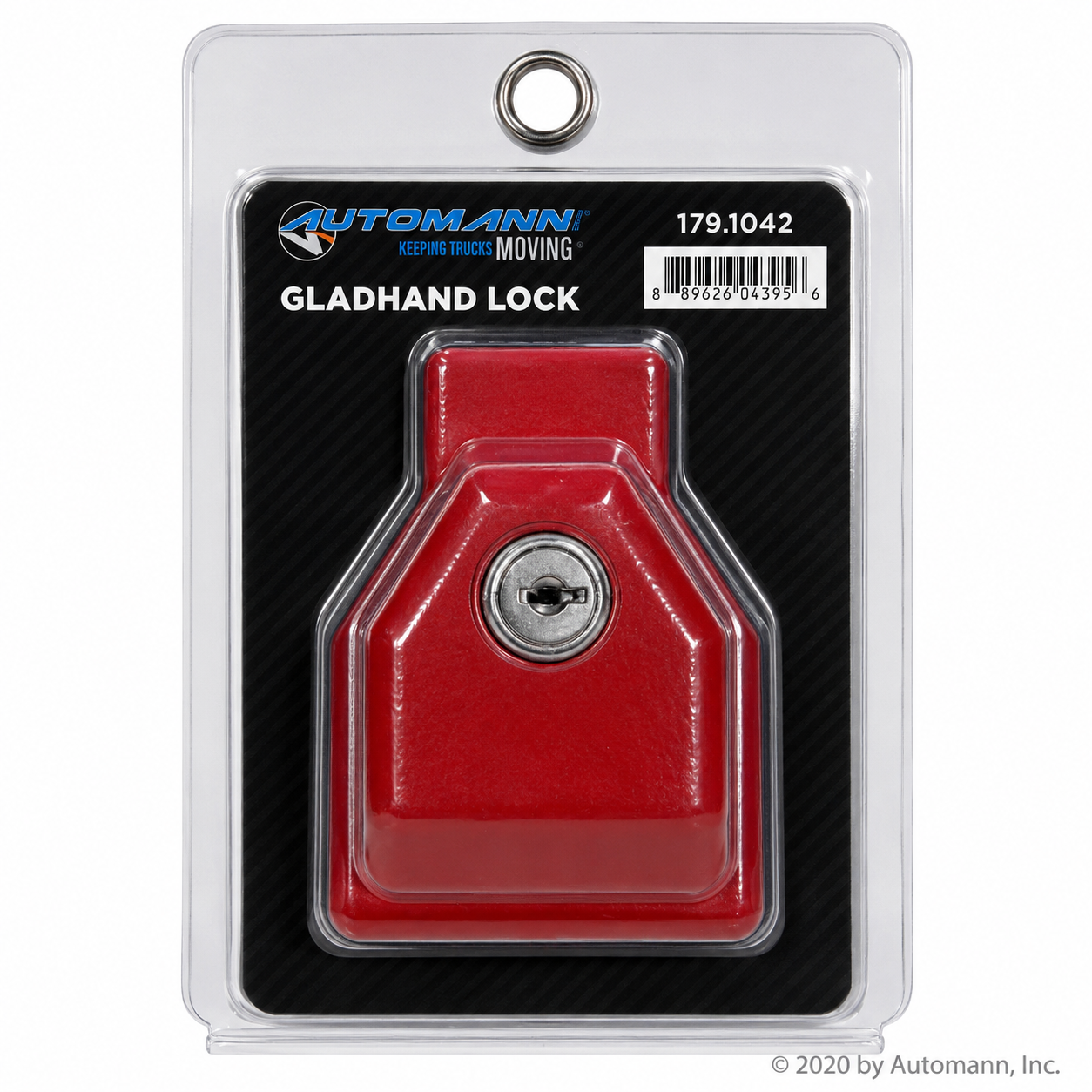 Gladhand Lock Compatible with Universal Applications – Glass-Filled Nylon Body with 2 Keys – Compatible with 1011LK – 035150