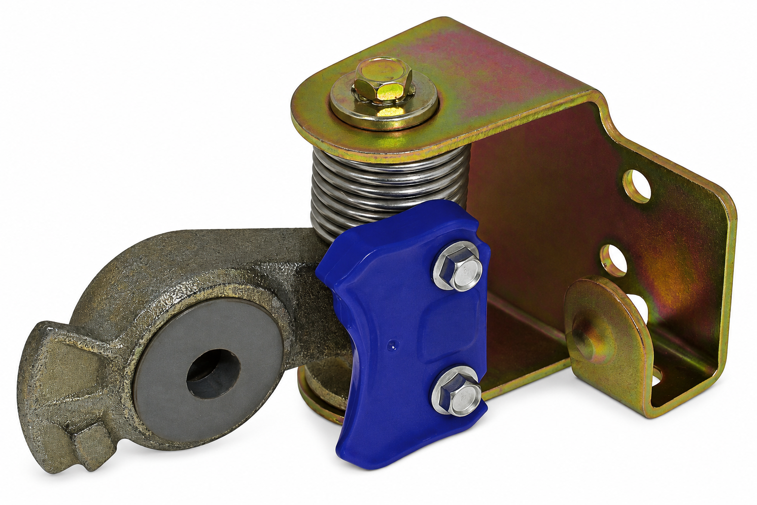 Swivel Service Gladhand Compatible with Universal Applications – Cast Iron Body with Poly Seal and Zinc-Plated Bracket – Compatible with 36131U
