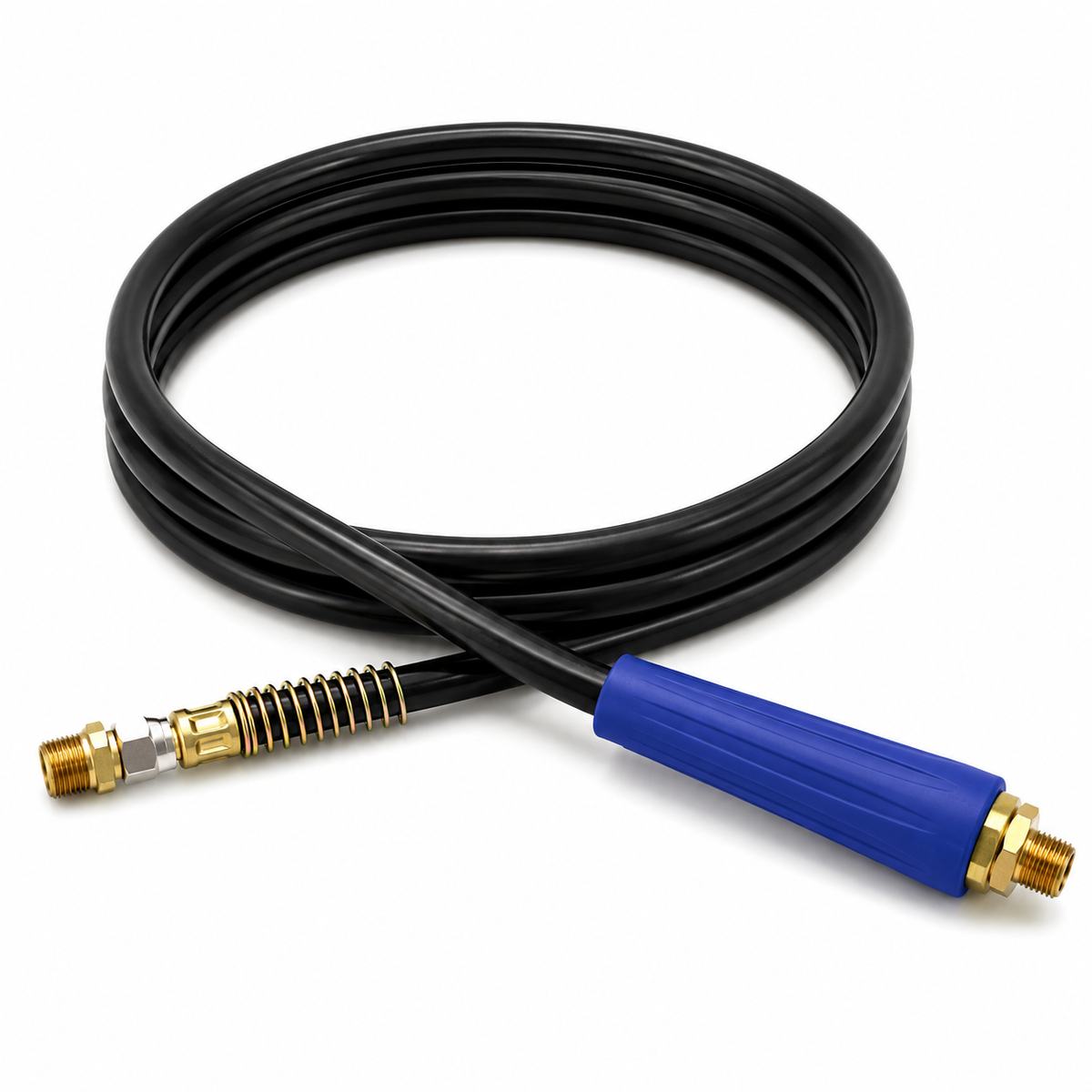 Rubber Air Line Service & Emergency 12ft Pair Compatible with Universal Applications – SAE J1402 / DOT FMVSS106 – 3/8in ID – Compatible with 16912B – 16912R