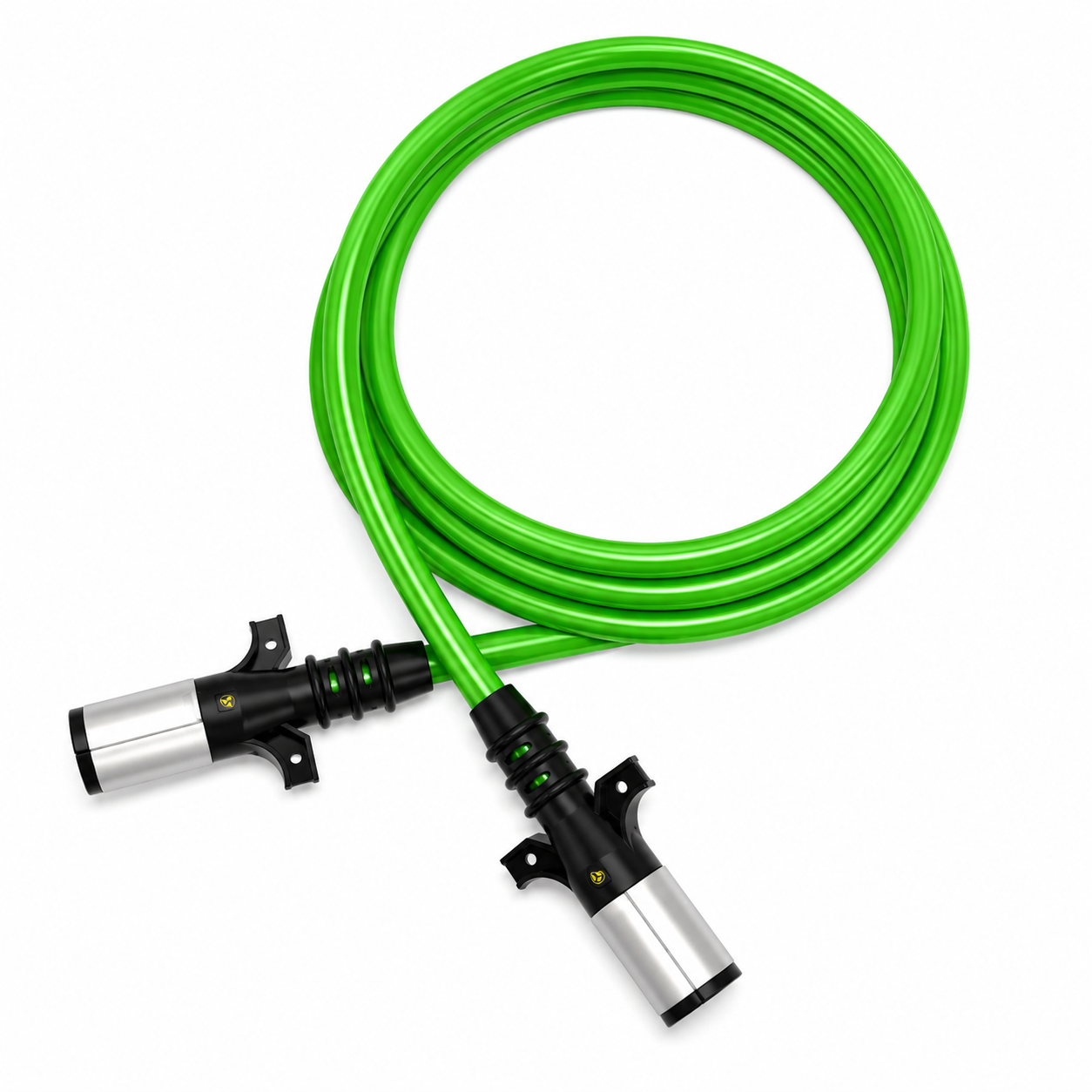 ABS Electrical Cable 12ft Compatible with Universal Applications – Sealed Straight Green Electrical Cord – 4/12ga, 2/10ga, 1/8ga – Compatible with 7AAB122MW, 421156