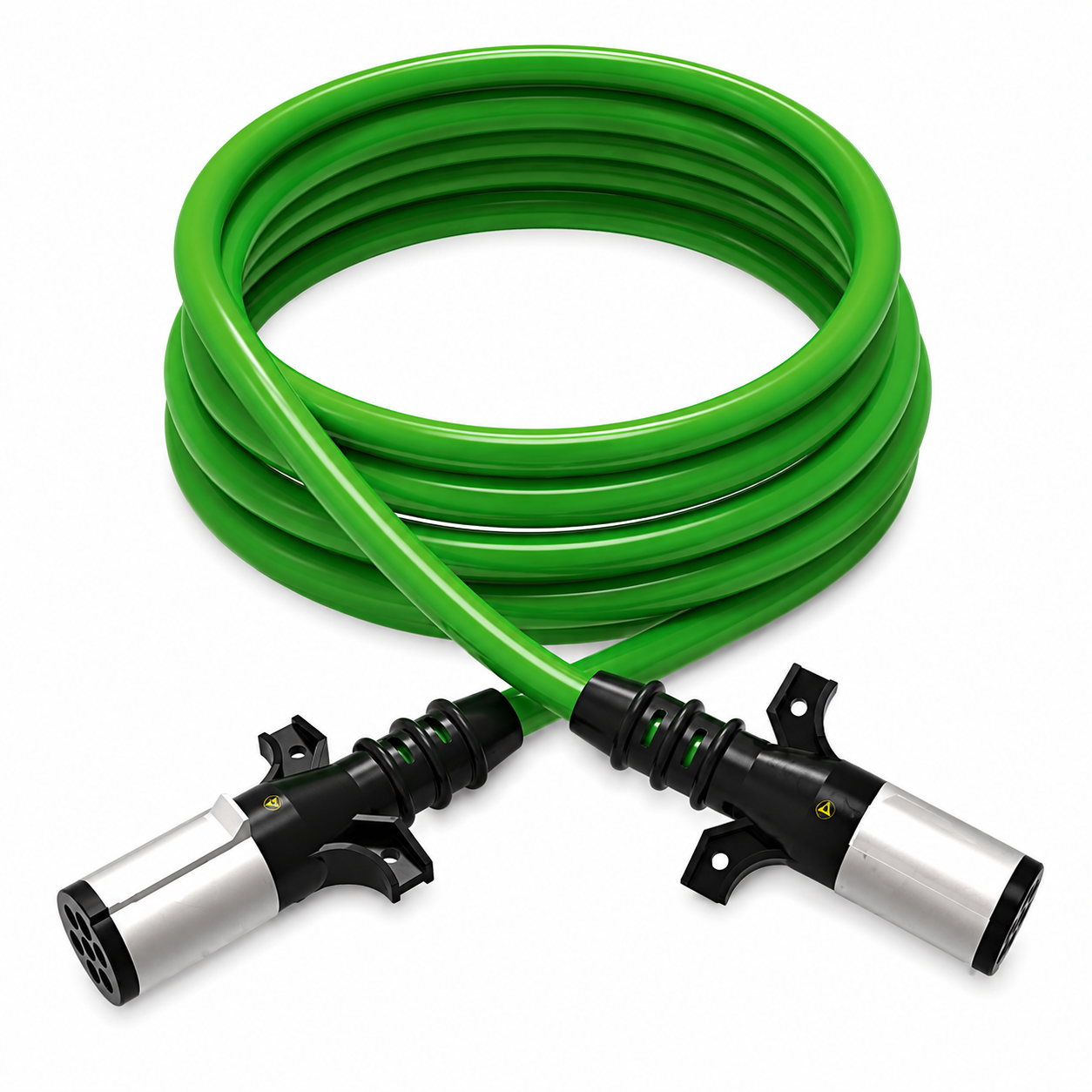 ABS Electrical Cable 15ft Compatible with Universal Applications – Sealed Straight Green Electrical Cord – 4/12ga, 2/10ga, 1/8ga Conductor Configuration – Compatible with 7AAB152MW, 590166, 4CA15