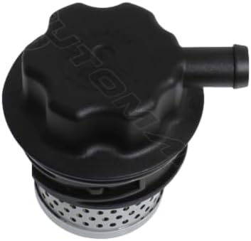 Power Steering Reservoir Filter Cap compatible with Freightliner Cascadia 2015-Up, OEM 14-17926-000, Black