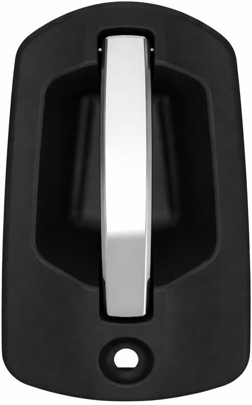 Exterior Door Handle LH and RH for Freightliner 2018-Up New Cascadia – Black with Chrome Lever – Compatible with OEM A1867004007 A1867004006