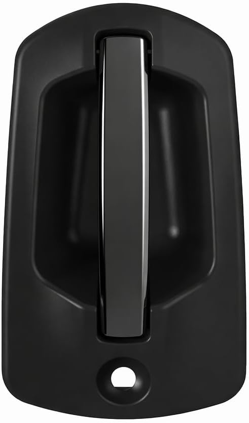 Exterior Door Handle LH for Freightliner 2018-Up New Cascadia – Black with Chrome Lever – Compatible with OEM A1867004006