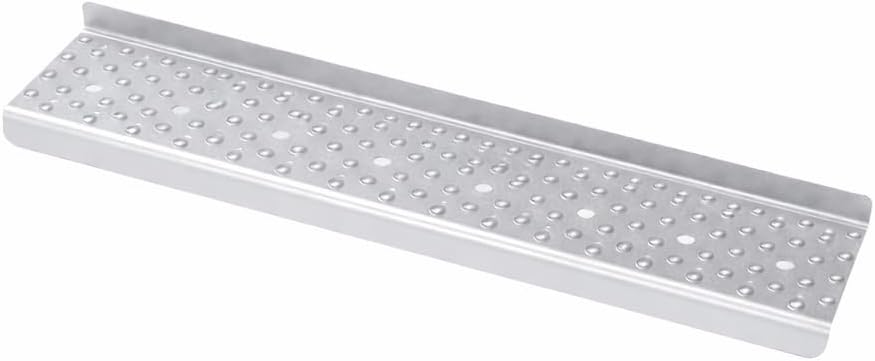 Step for Freightliner – 6.50 in Wide x 36.42 in OAL, Steel, Silver Finish – Compatible with OEM 22-74603-004, 22-52438-005