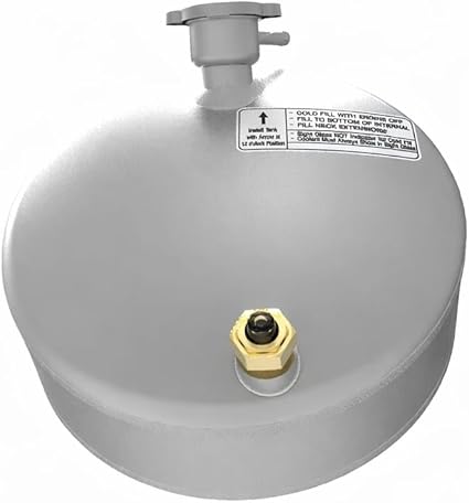 Coolant Reservoir for Mack – 4 Port Design – Includes 572.2011, 575.1055.1 & 177.8256A – Compatible with OEM 21026302, 76MF527