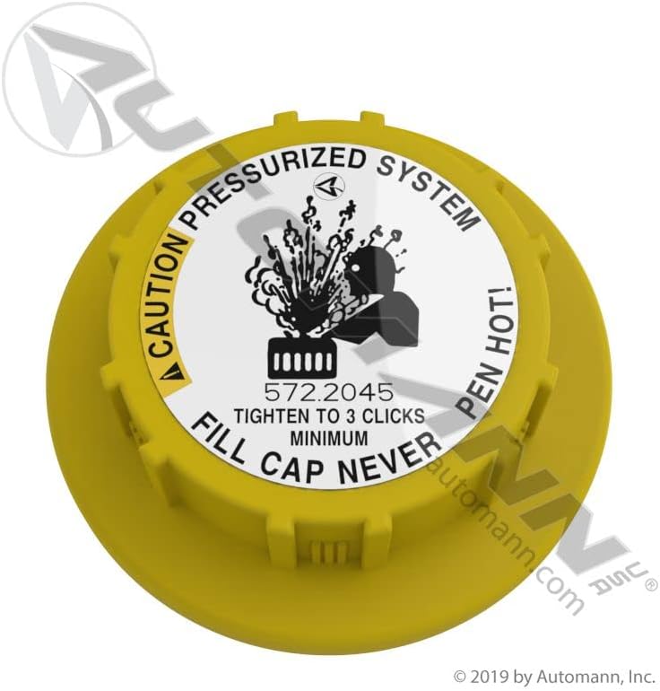 Freightliner M2-106 Coolant Reservoir Cap Set, 21 LB, 2018-Newer, Side and Top Caps