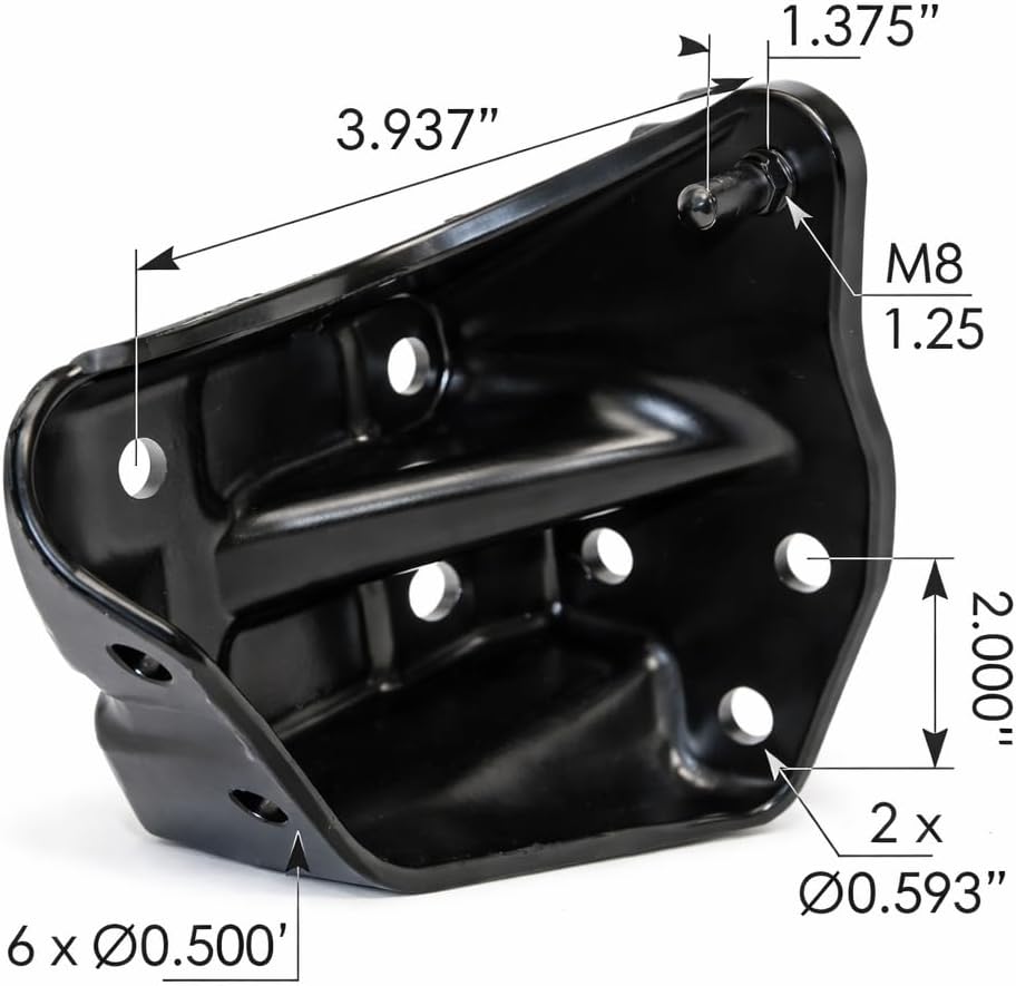 Bumper Support RH for Freightliner Cascadia Heavy-Duty Replacement – Compatible with OEM A2127963001, A2127963003, A2128565001