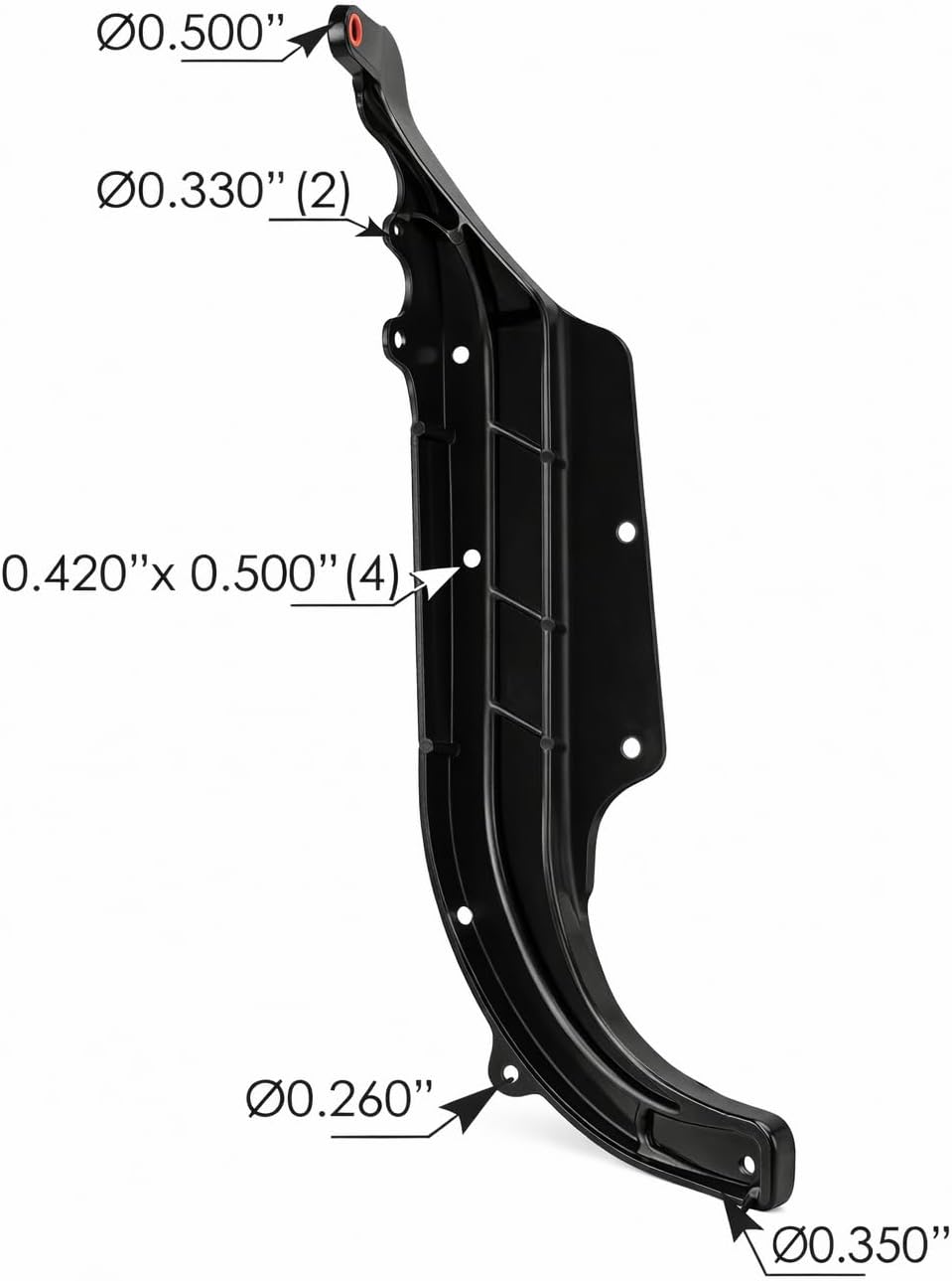 Hood Pivot Bracket RH for Freightliner Cascadia 125 P3 Heavy-Duty Replacement – Compatible with OEM 17-15346-001, 17-15346-003