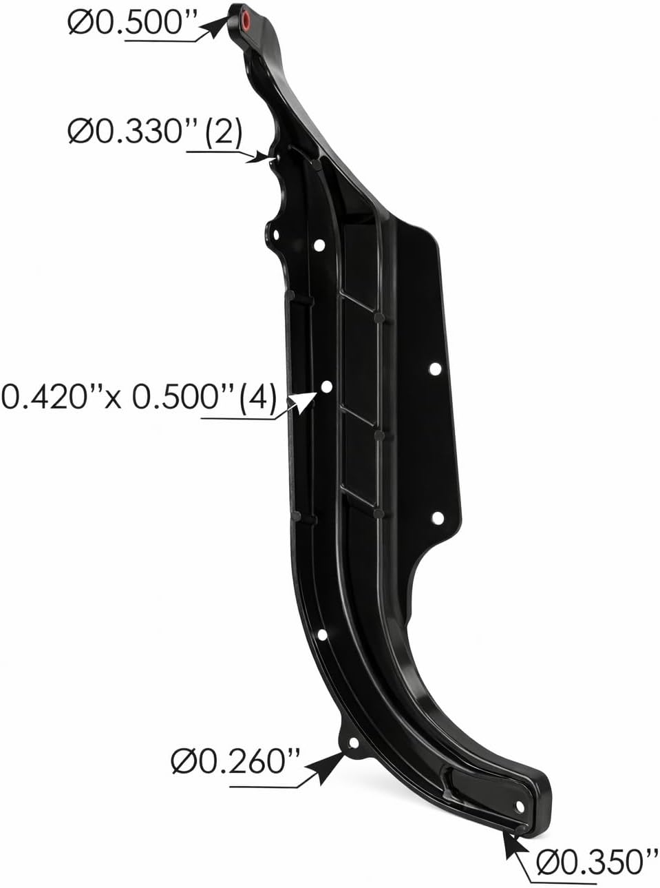 Hood Pivot Bracket LH for Freightliner Cascadia 125 P3 Heavy-Duty Replacement – Compatible with OEM 17-15346-000, 17-15346-002