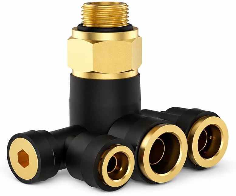 Air Manifold for International IHC – 3/8 in, 1/2 in & 5/8 in PLC Ports with M22x1.5 O-Ring Port – Compatible with OEM 3830946C1