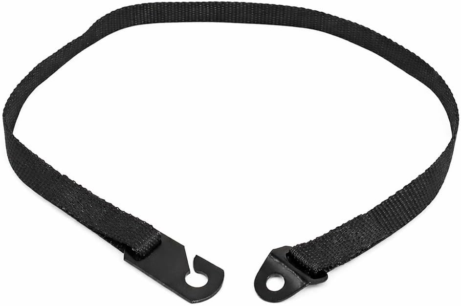 Hood Strap 47 in (1194 mm) for Freightliner FLD120 – Nylon, 1 in Wide, Dual Bolt Ends – Compatible with OEM A17-12259-000, A1712259000
