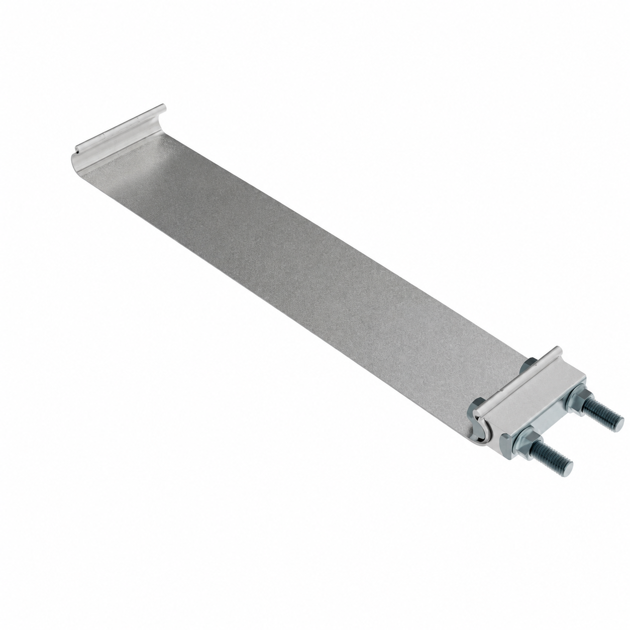 Exhaust Band Clamp Flat 5in Compatible with Universal Applications – Stainless Steel EZ Seal Type – Compatible with E50ST – J000217