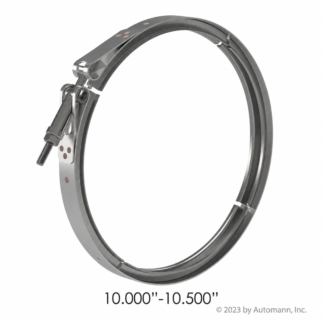DPF V-Band Clamp Compatible with Cummins ISB ISB6.7 Paccar PX6 Applications – 9.5in Body Size 10.400in Nominal Diameter – Compatible with 2871861 – Q187680