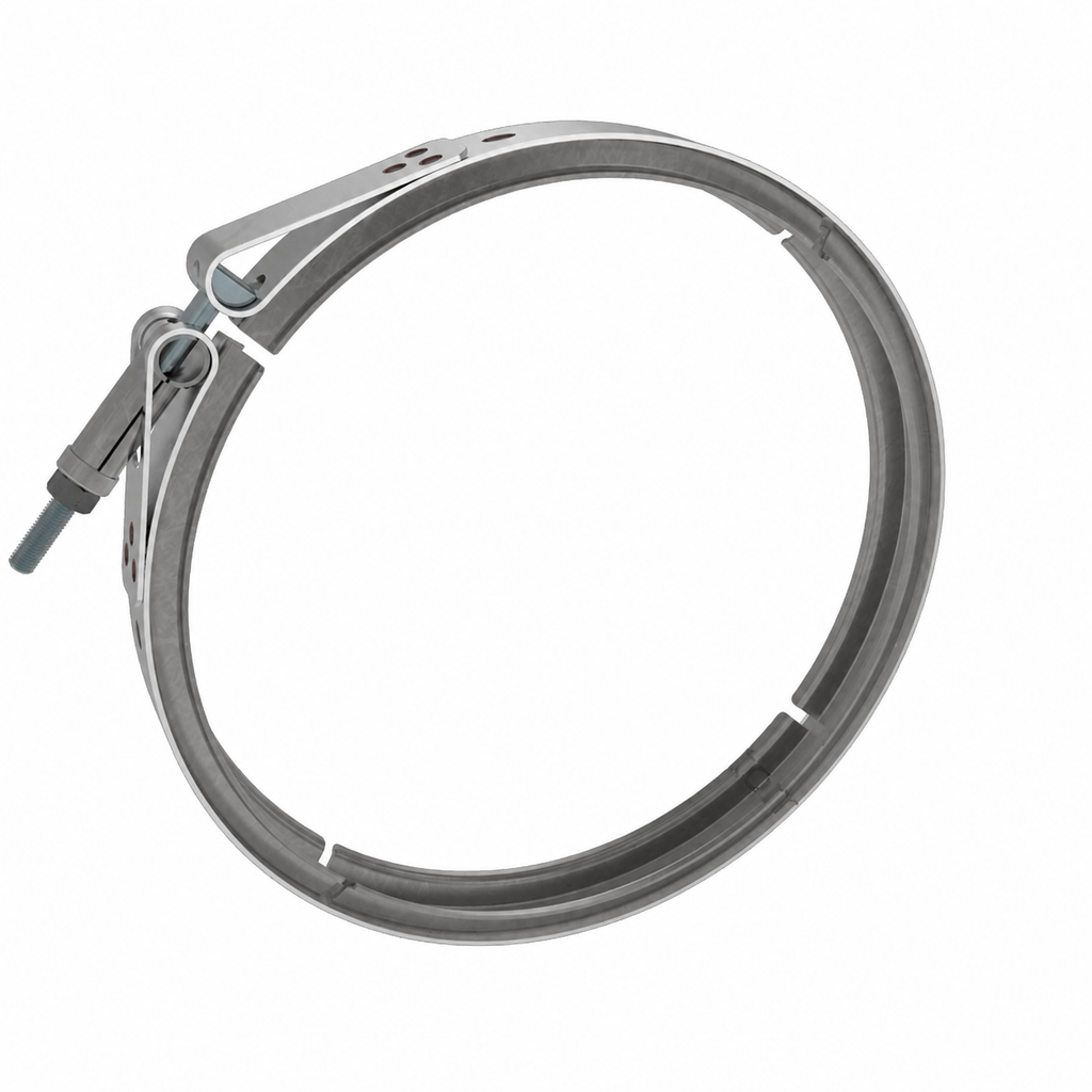 DPF V-Band Clamp Compatible with Detroit Diesel Freightliner Cascadia M2 Applications – 10.500in Nominal Diameter – Compatible with A6809950202 – DDEA6809950202