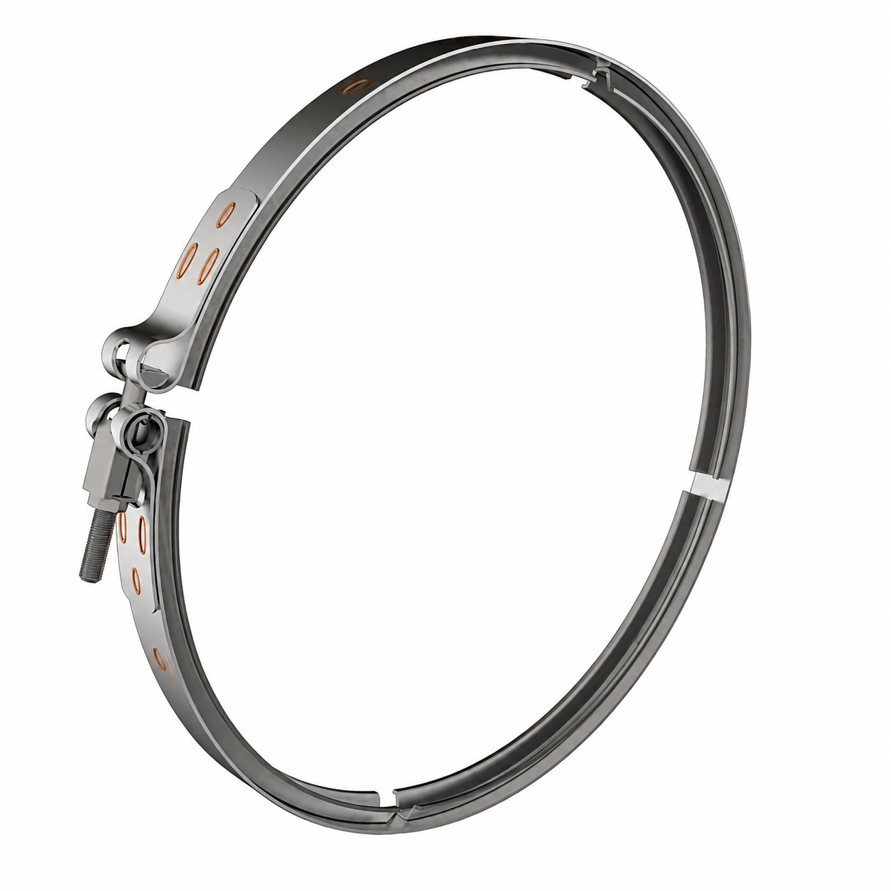DPF V-Band Clamp Compatible with Cummins ISM ISX12 ISX15 Applications – 12.5in Body Size 13.375in Nominal Diameter – Compatible with 2871863
