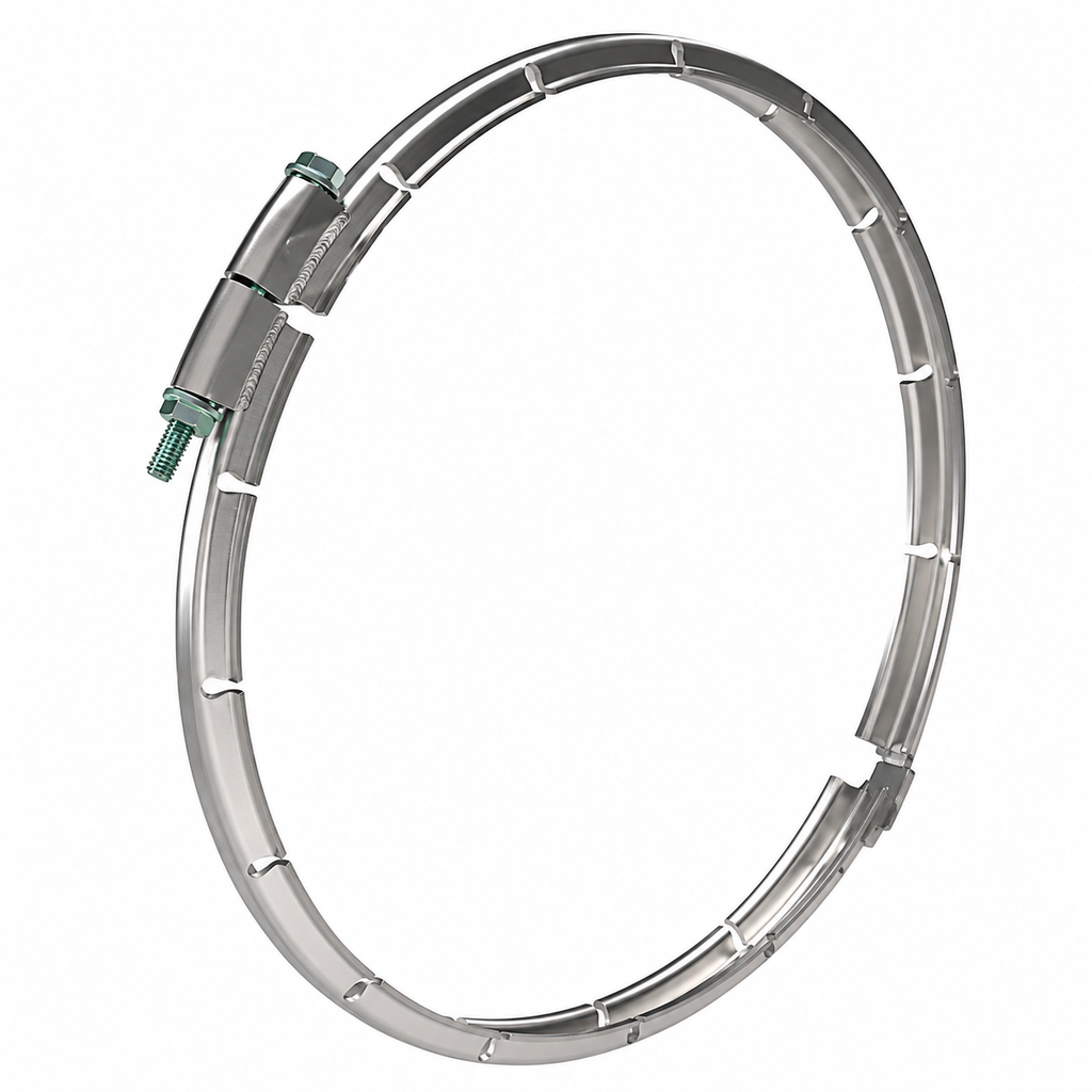DPF Clamp Compatible with International MaxxForce 11 13 Applications – Use with 562.U85108TP – Compatible with 2604049C91 – FLTXC138PS