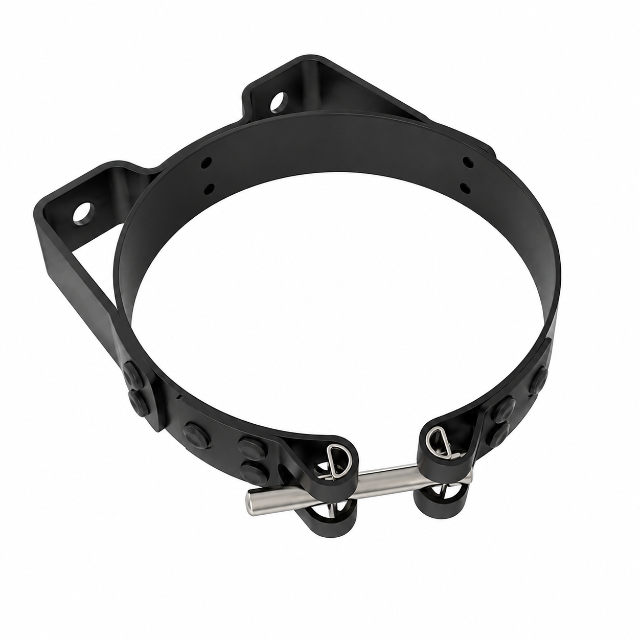 Muffler Clamp Bracket 6in – Black Powder Coated – Compatible with 11000475 – M002117 – 0327317