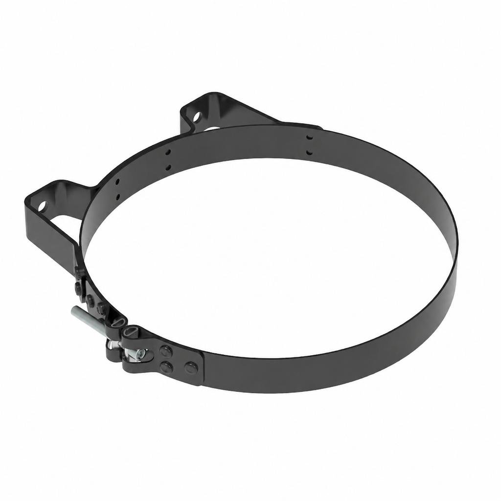 Muffler Clamp Bracket 11in – Black Powder Coated – Compatible with 2744636 – M002122