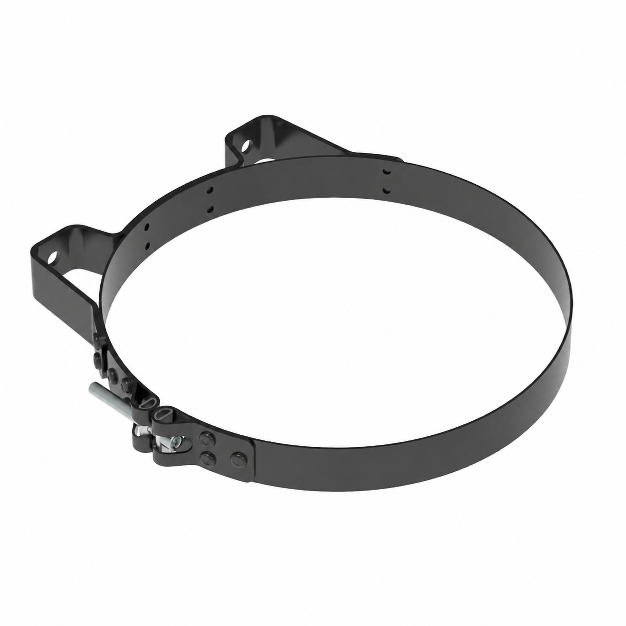 Muffler Clamp Bracket 11in – Black Powder Coated – Compatible with 2744636 – M002122