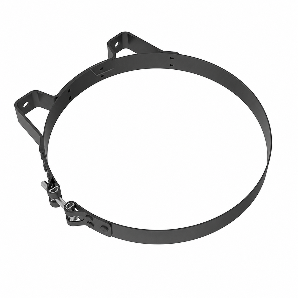 Muffler Clamp Bracket 12in – Black Powder Coated – Compatible with 11000880
