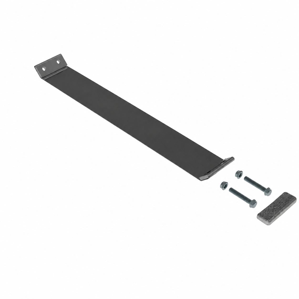 Exhaust Band Clamp Flat Early Style 5in Compatible with Universal Applications – Stainless Steel – Compatible with FL5SS – X004484