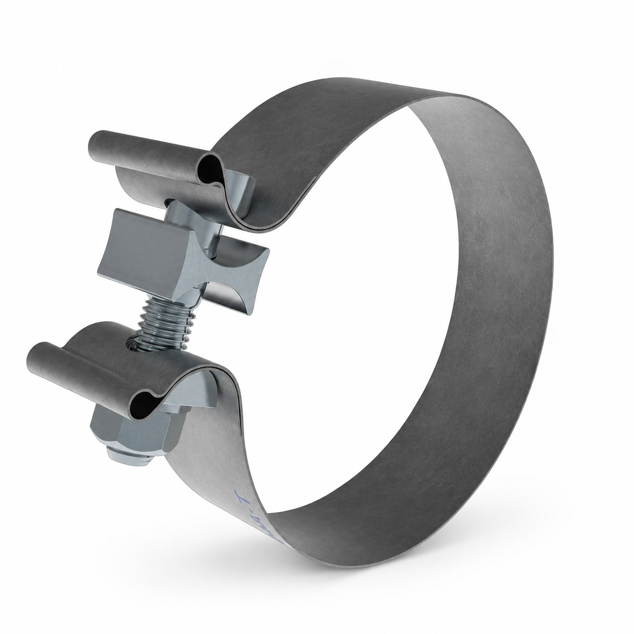 Exhaust Band Clamp 4in Compatible with Universal Applications – 1.25in Wide ALZ Torca Style – Compatible with AS4A – J000202