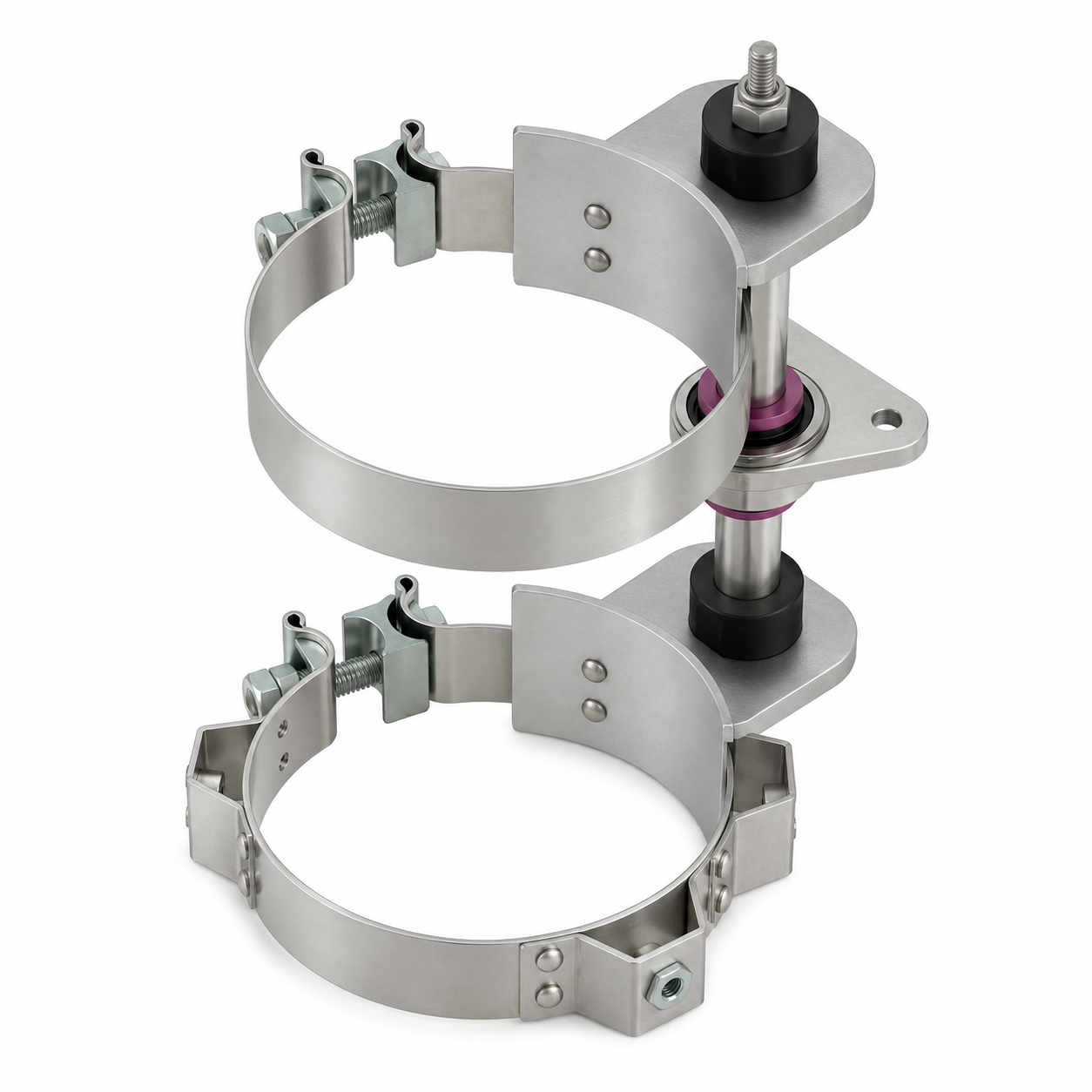 Exhaust Bracket Compatible with Mack GU712 GU713 GU812 GU813 CXU612 CXU613 2011-2018 Applications – Upper Stack Mount – Compatible with 21398449 – 22817713 – 23681459