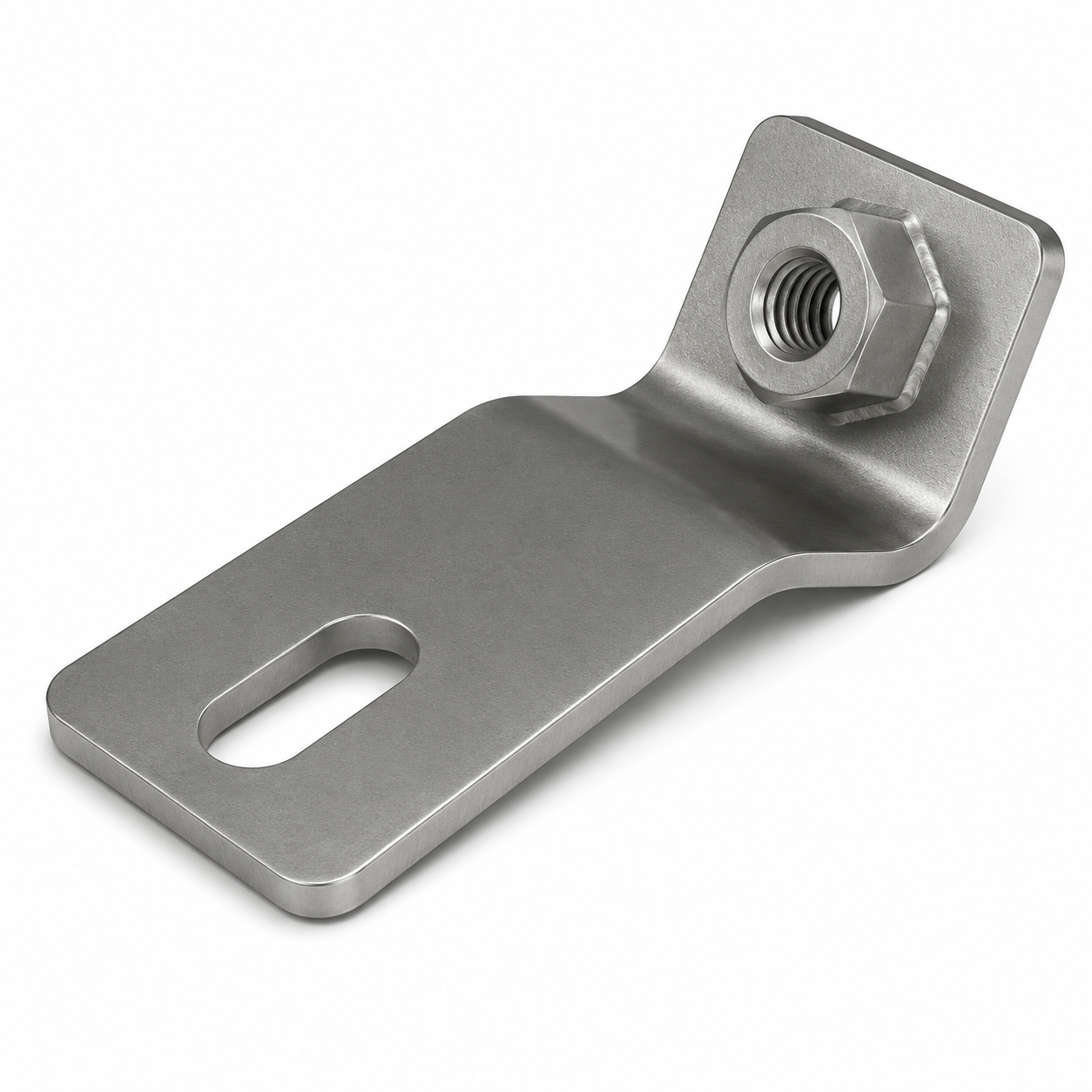 Heat Shield Bracket Compatible with Peterbilt Applications – Zinc Coated Steel – Compatible with M116214