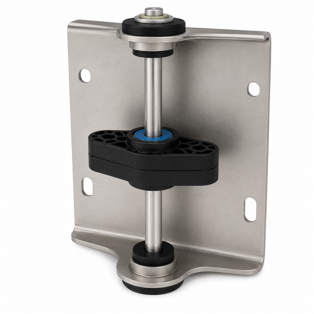 Exhaust Mount Bracket Assembly Compatible with Kenworth T800 W900 Peterbilt 388 389 Applications – Includes M136109KUB – Compatible with M111917004