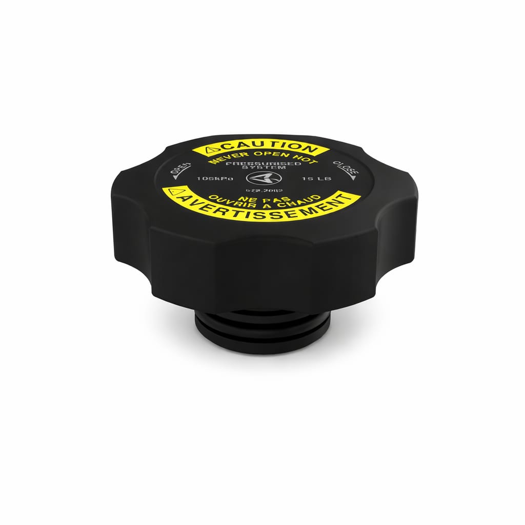 Coolant Surge Tank Cap 15LB PSI for Freightliner FPR FLD Columbia – Heavy Duty Pressure Cap – Compatible with OEM 0520763001 0520763002 SC1002