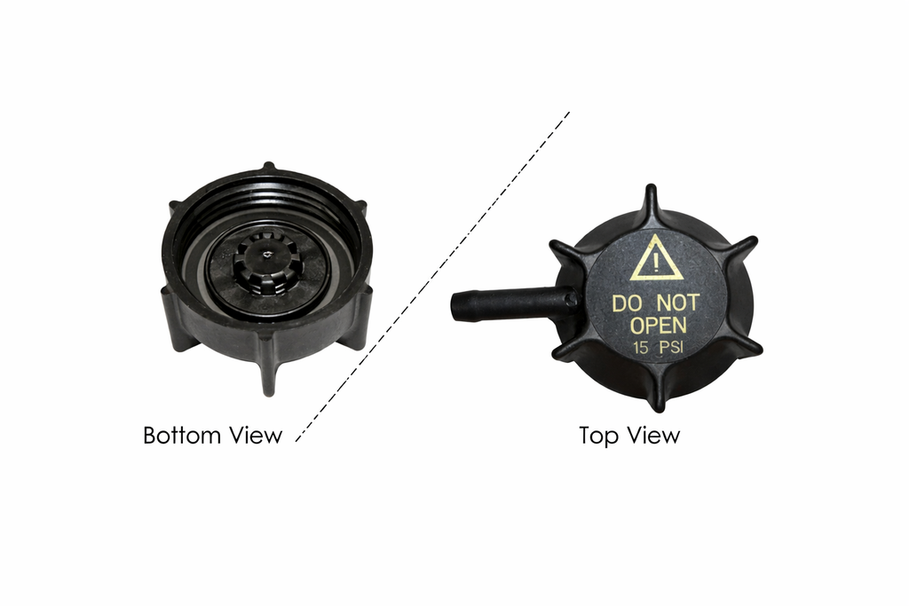 Coolant Reservoir Pressure Cap for Peterbilt – Cooling System Cap – Compatible with OEM N5348001