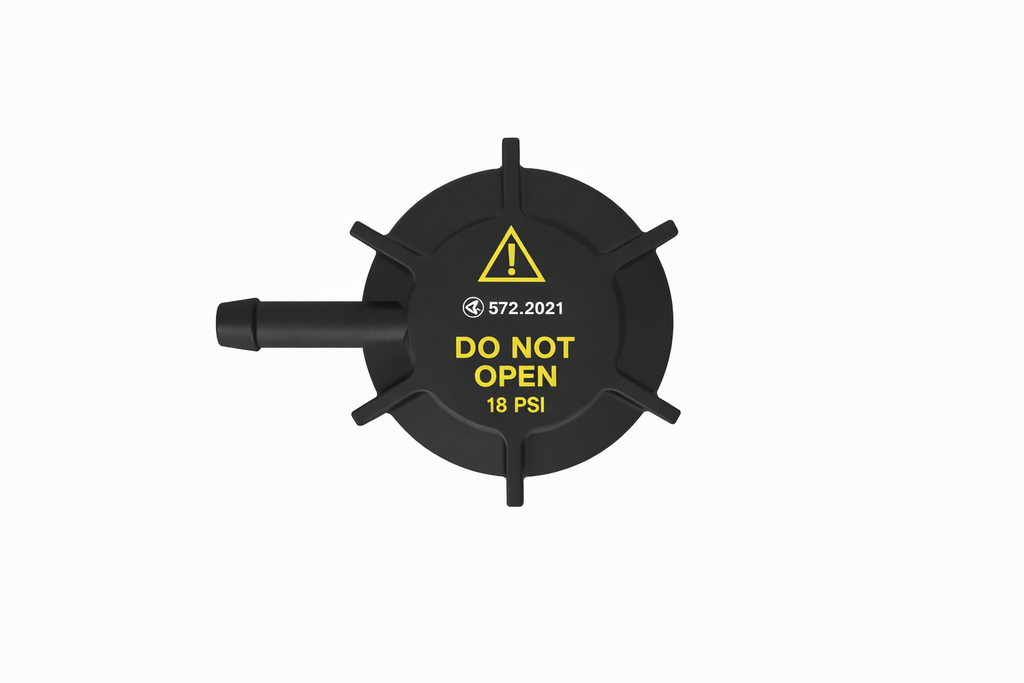 Surge Tank Cap for Mack Volvo – Cooling System Pressure Cap – Compatible with OEM 20968843 21314359