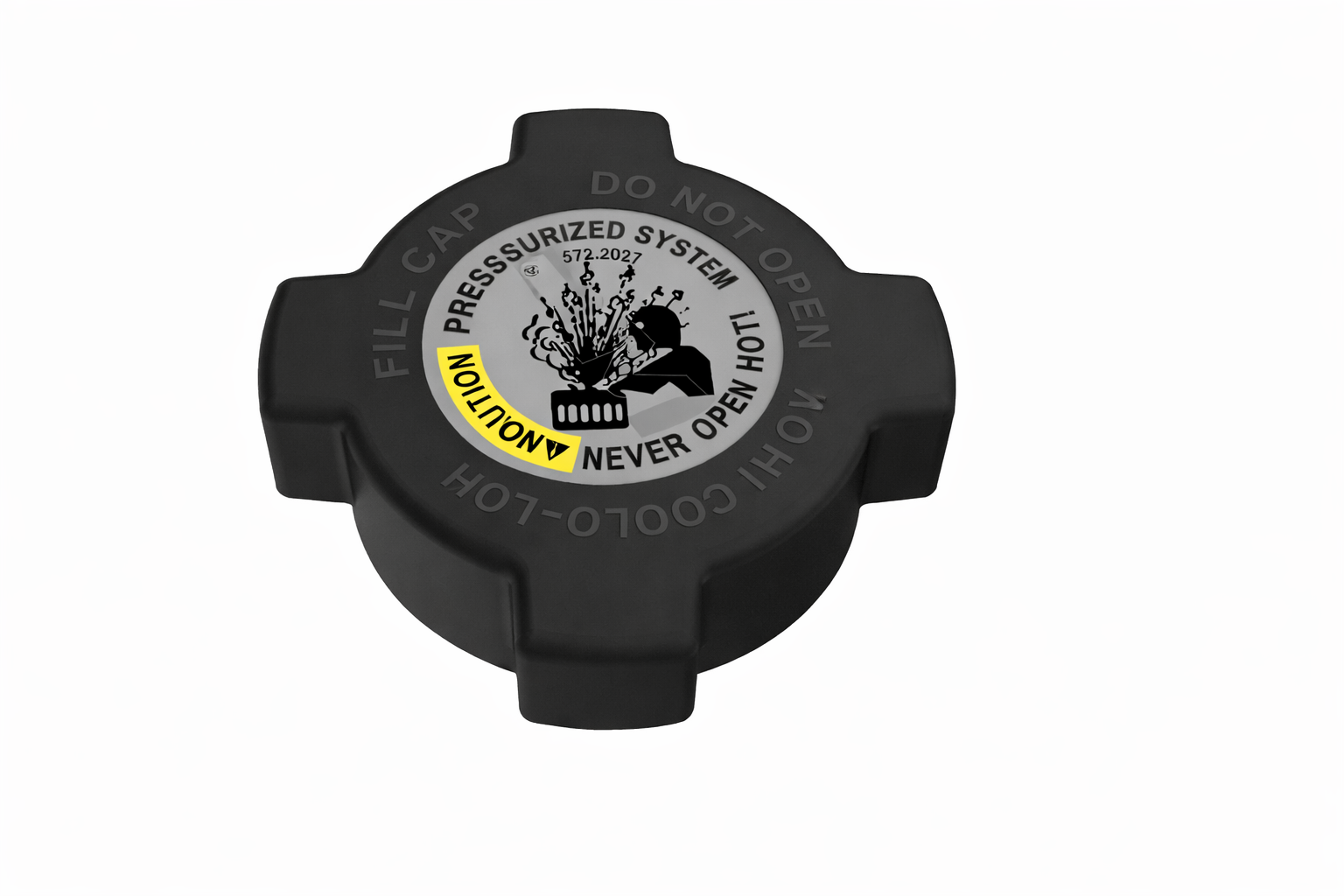 Coolant Reservoir Cap for Peterbilt and Kenworth – Fits 575.1024 Reservoir – Compatible with OEM N5349002 SC2027