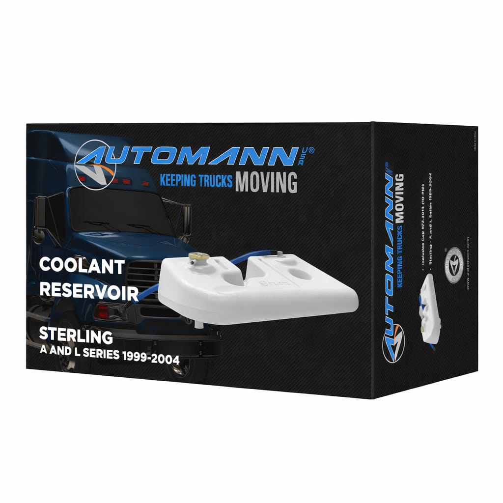 Coolant Reservoir for Sterling A and L Series 1999-2004 – Includes 572.2018 Cap 10 PSI – Compatible with OEM A0523573000