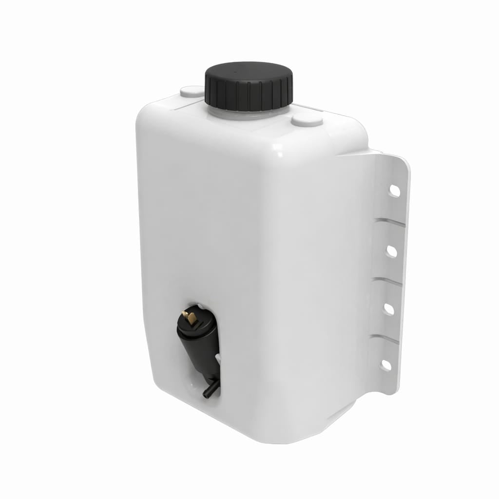 Washer Fluid Reservoir for Freightliner – Includes 572.2004 Cap and HLK7052 Pump – Compatible with OEM FLM065400