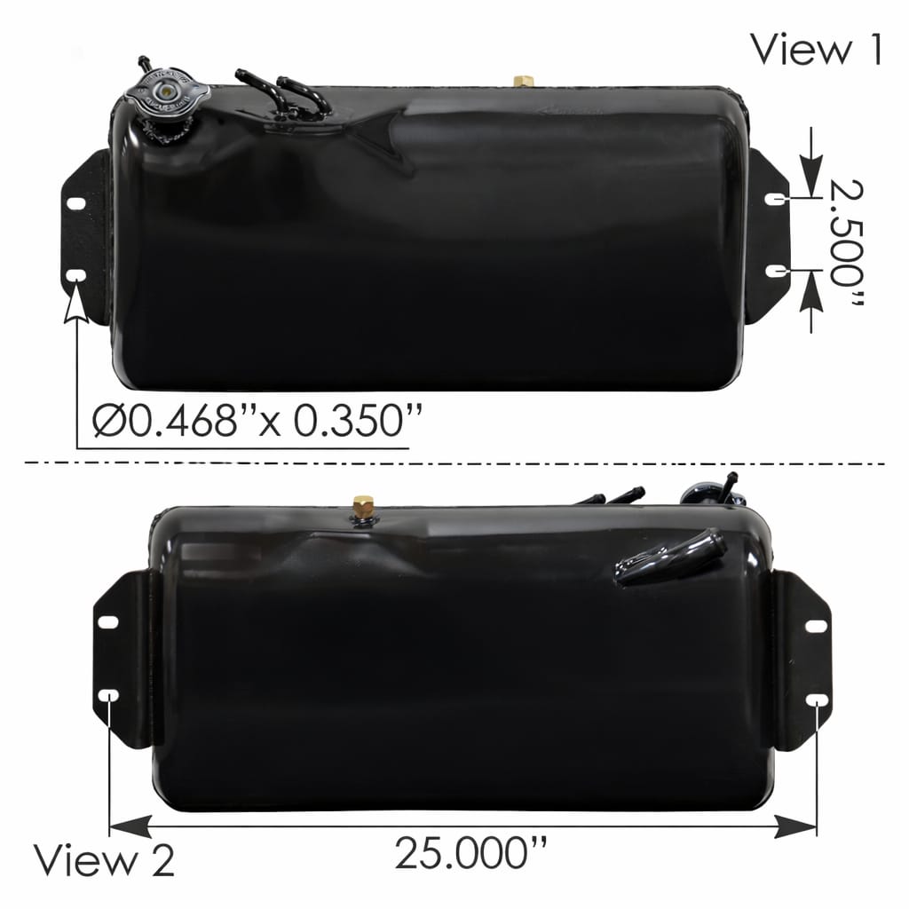 Coolant Reservoir for Freightliner FLD120 FLD120SD Sterling Acterra – Steel Construction – Compatible with OEM A0523063000