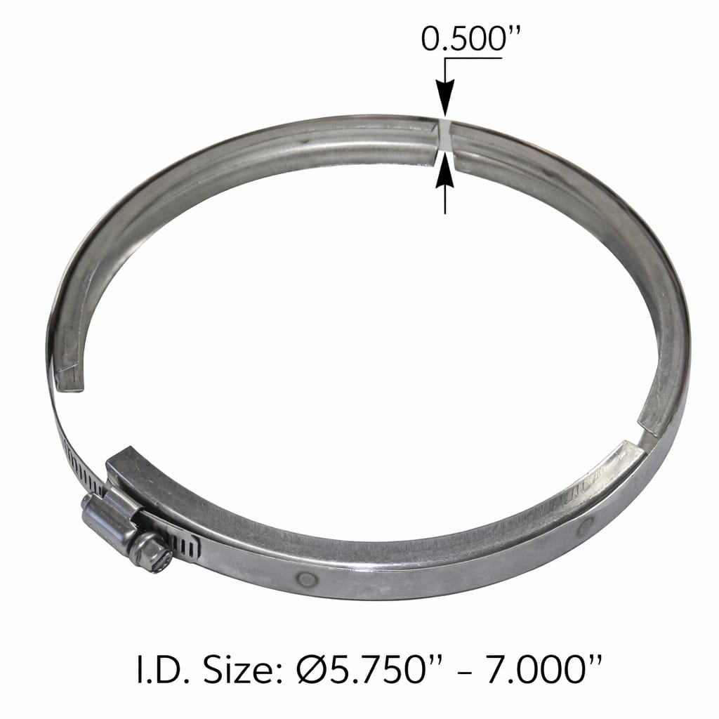 Power Steering Reservoir Cover Clamp for Fleetguard Systems – Replacement for 575.1078 575.1027 575.1028 – Compatible with OEM NMCQ186425 Q186425