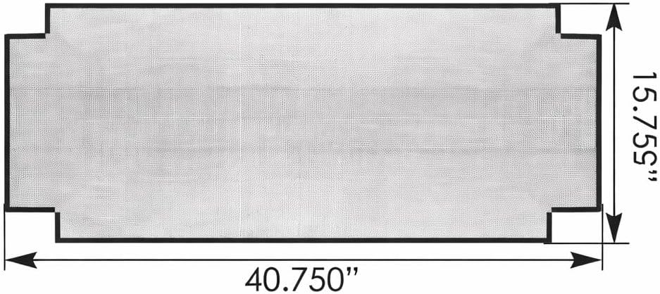 Grille Bug Screen for Freightliner Columbia CL112 CL120 2005–Up Front Protection – Compatible with OEM A2259197000, A2265847000, A22-59197-000