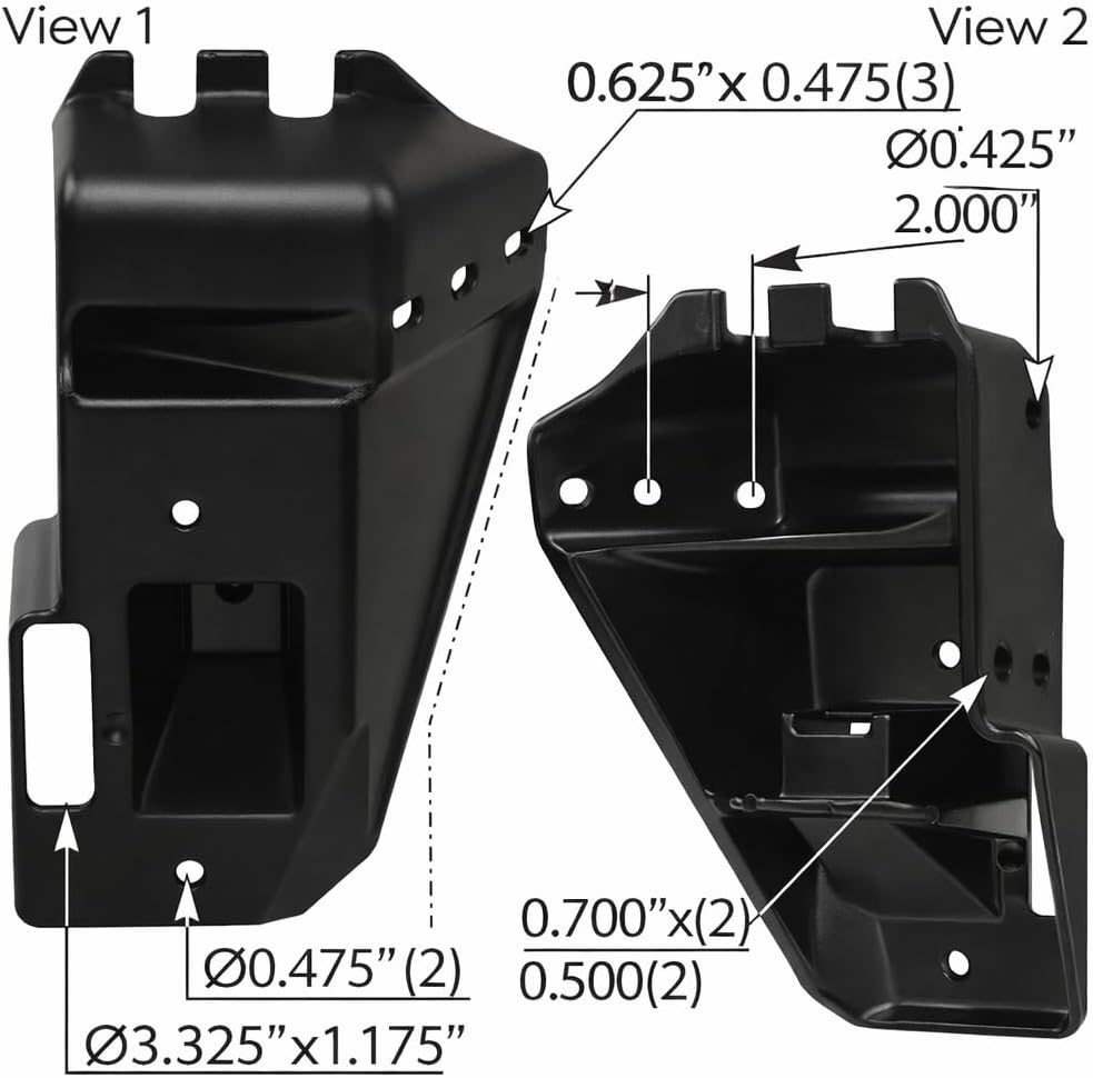 Bumper Mounting Bracket LH Freightliner New Cascadia – Compatible with OEM 2128997000