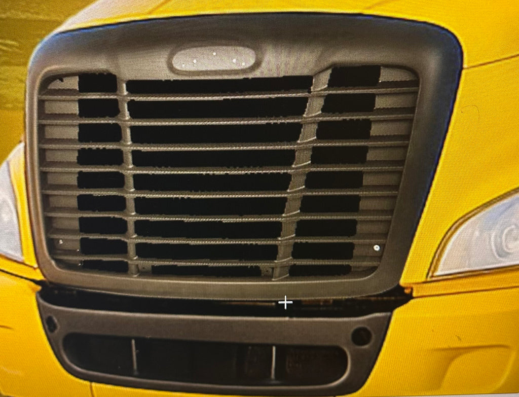 564.14005X - Grille w-Screen Black Freightliner 21456 with century of series are 2005, 2006, 2007, 2008, 2009, 2010, 2011.