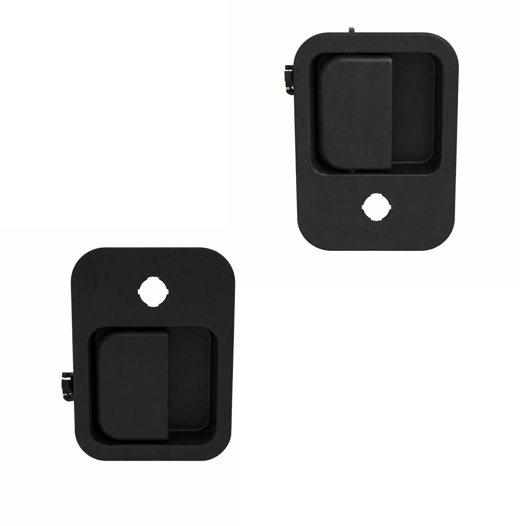 Exterior Door Handle LH and RH for Freightliner FL FLD – Black – Compatible with OEM 6807600070 925632 A6807600070 6807600170 925624 A6807600170