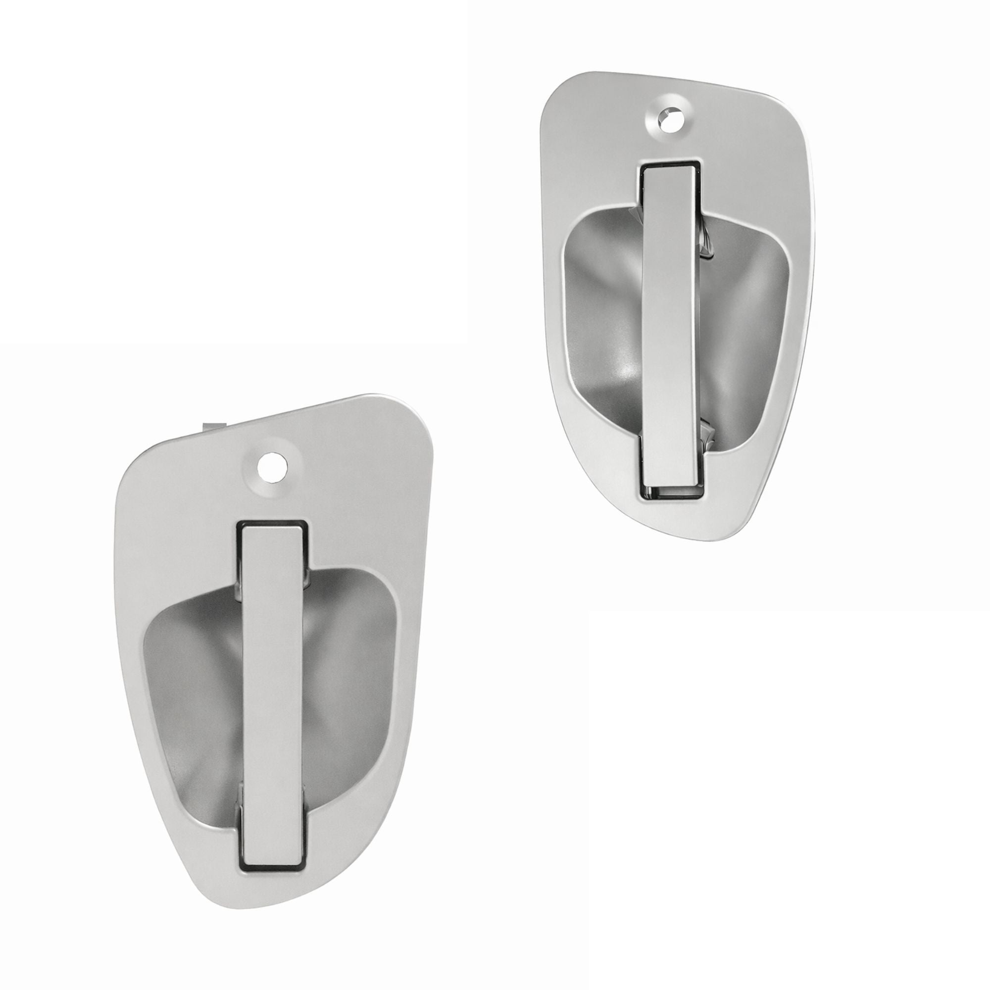 Exterior Door Handle LH and RH for Freightliner Cascadia M2-106 M2-112 – Chrome – Compatible with OEM 42390B 42391B