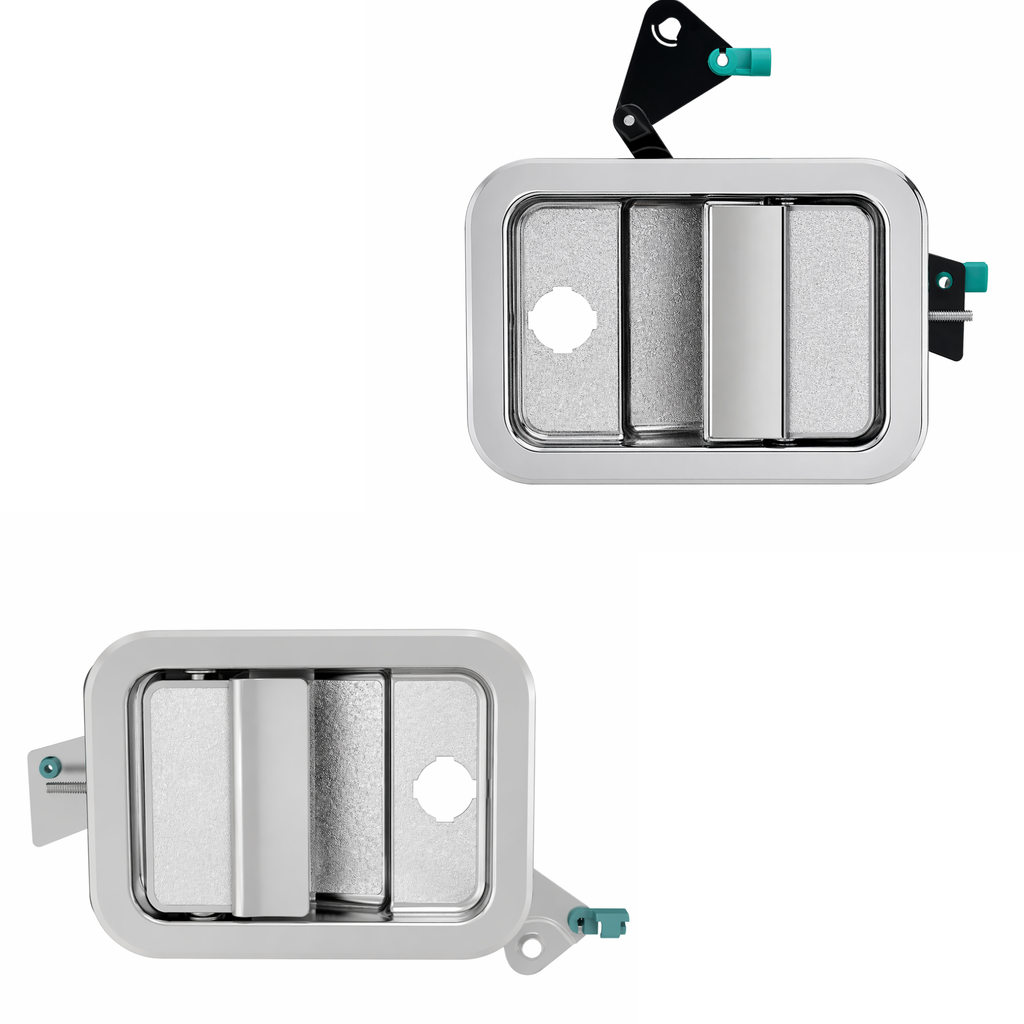 Exterior Door Handle LH and RH for Freightliner Columbia Cascadia 2000-2011 – Replacement Handles – Compatible with OEM 42363 A1842228002 42364 A1842228003