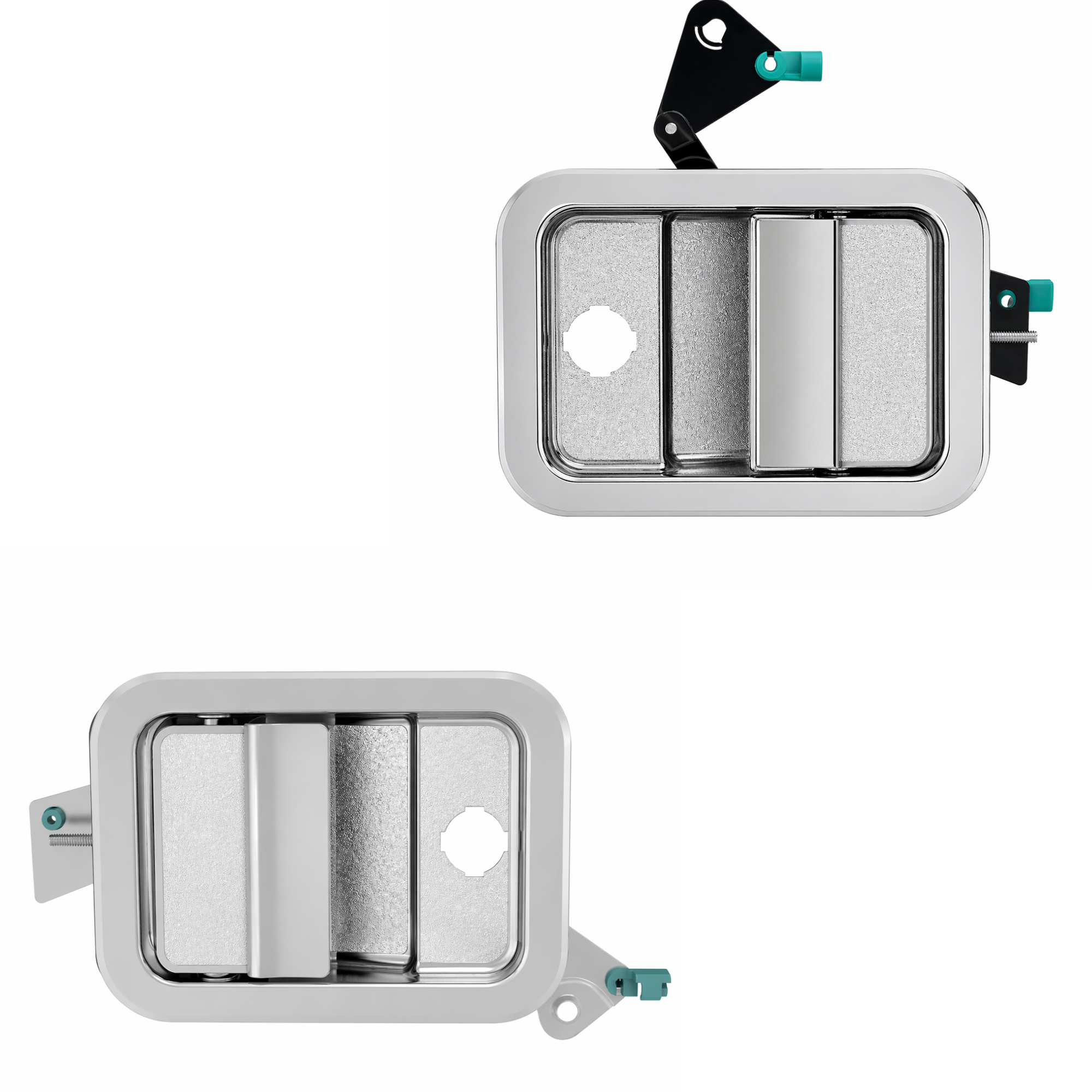 Exterior Door Handle LH and RH for Freightliner Columbia Cascadia 2000-2011 – Replacement Handles – Compatible with OEM 42363 A1842228002 42364 A1842228003