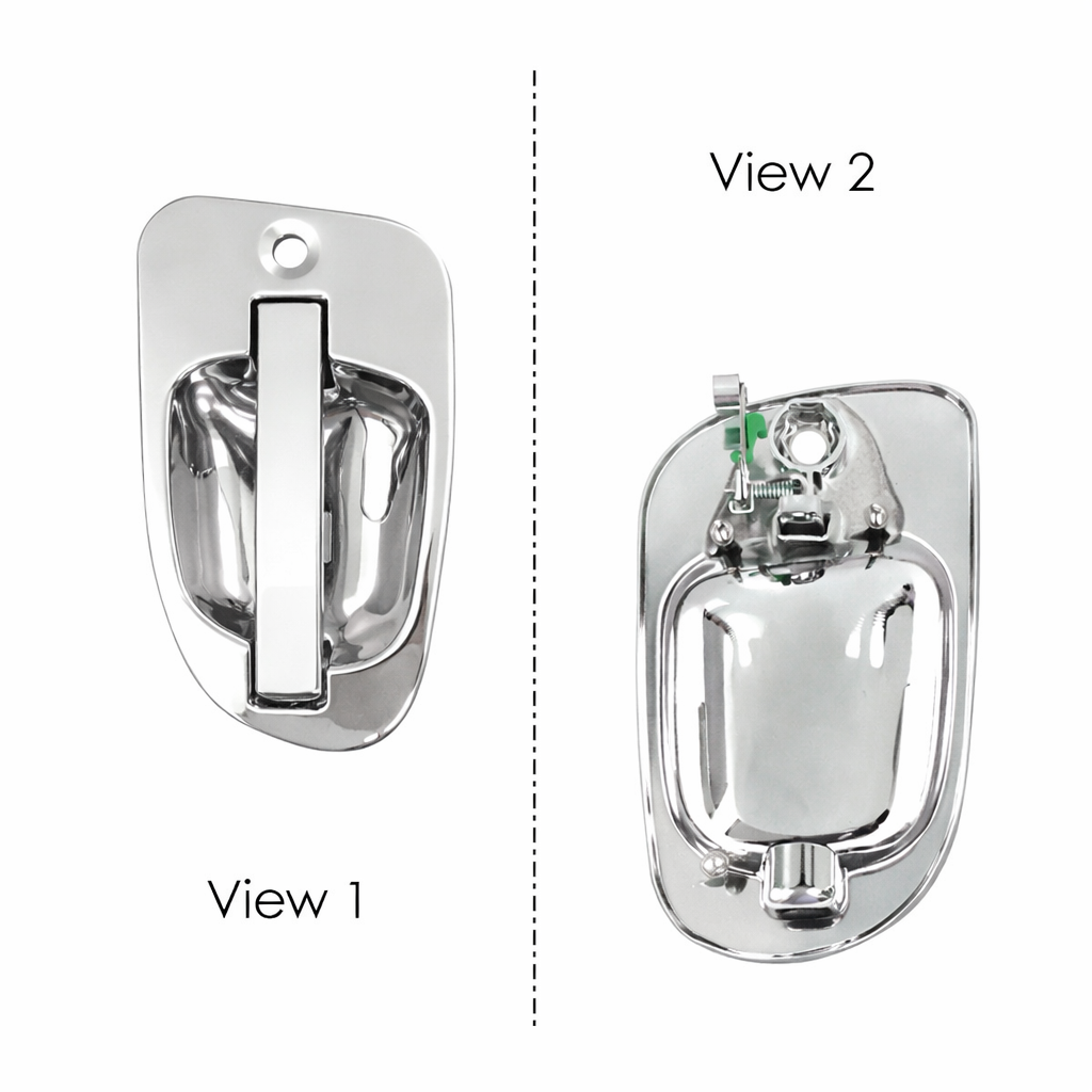Exterior Door Handle RH for Freightliner Cascadia M2-106 M2-112 – Chrome – Compatible with OEM 42391B